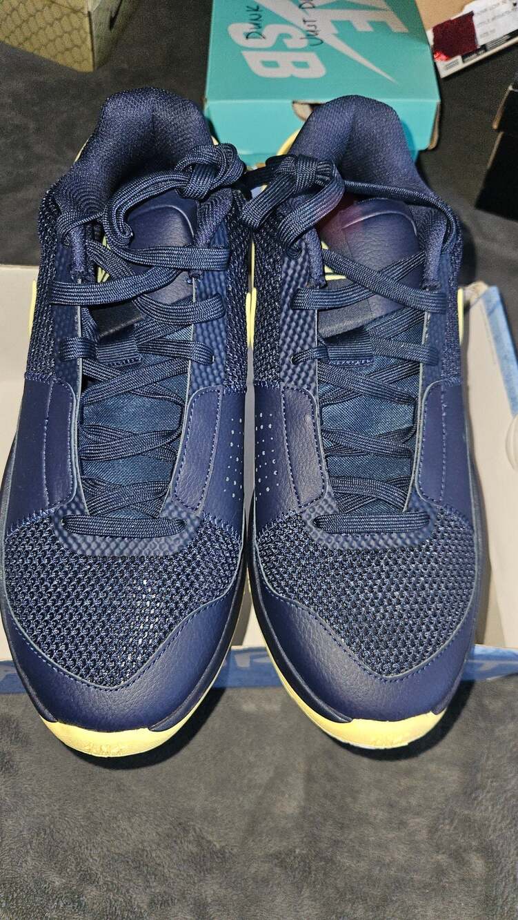 Midnight Navy Air Zoom Men's Basketball Shoe